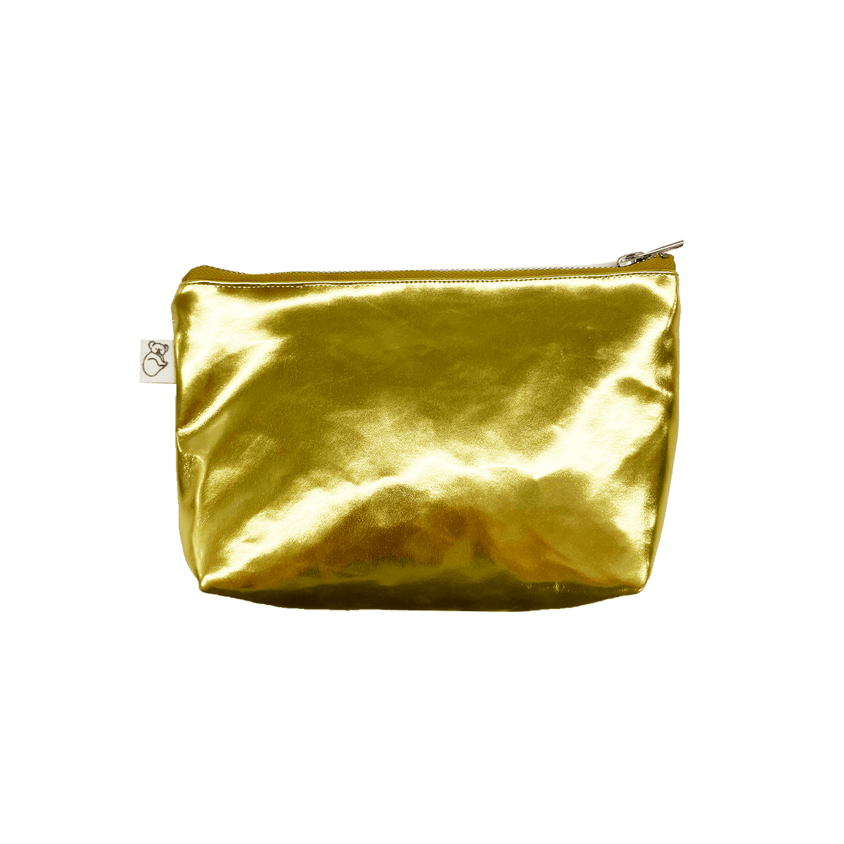 Gold Metallic Makeup Bag - BACK IN STOCK! - Quilted Koala