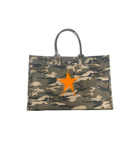 East-West Bag: Green Camouflage - Quilted Koala