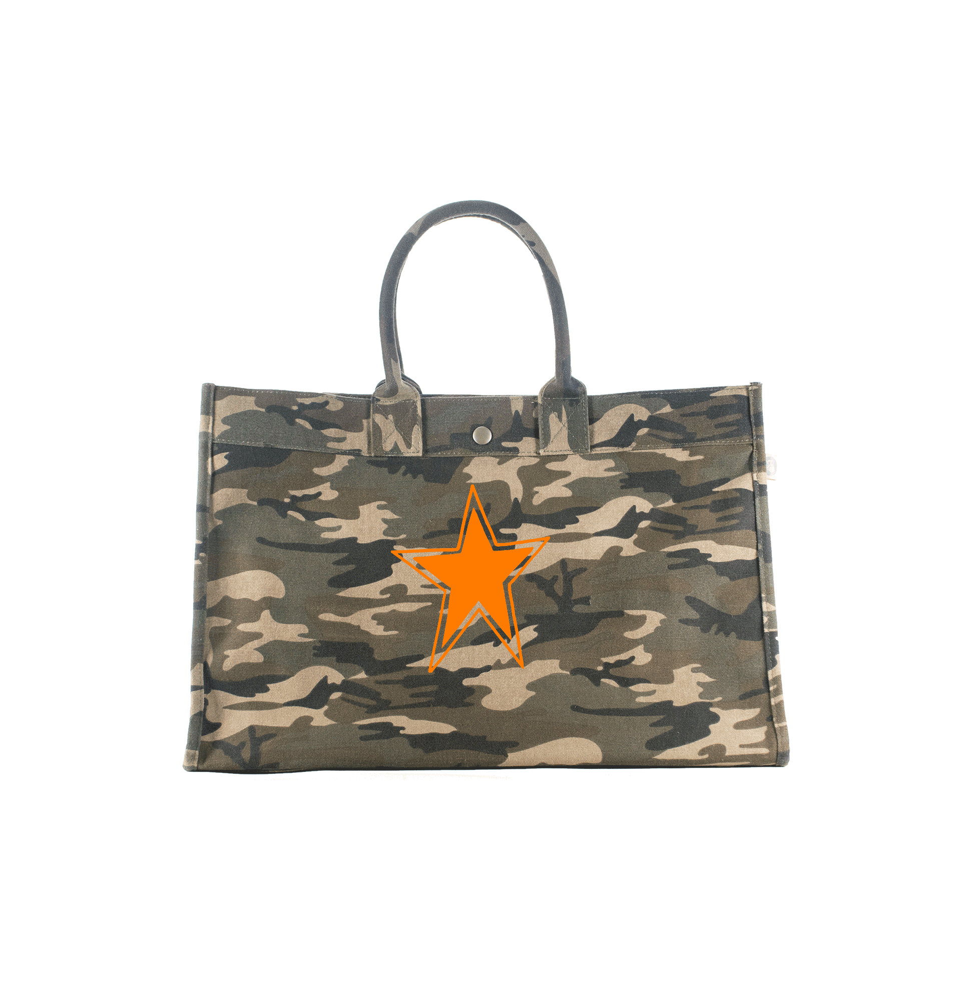 East-West Bag: Green Camouflage - Quilted Koala
