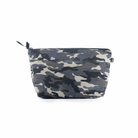 Clutch Bag: Grey Camouflage - Quilted Koala