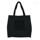 Quilted Velvet Everything Bag - Black - Quilted Koala