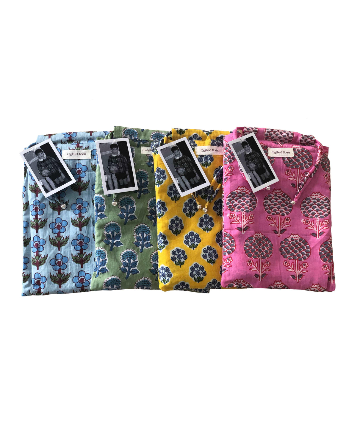 Boho Market Bag - Yellow - Quilted Koala