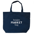 SOCCER MOM Tote- Navy with Maroon - Quilted Koala