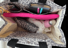 Leopard Luxe North South Crossbody - Quilted Koala