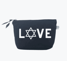 LOVE with Star of David - Navy Makeup Bag Bestseller! - Quilted Koala