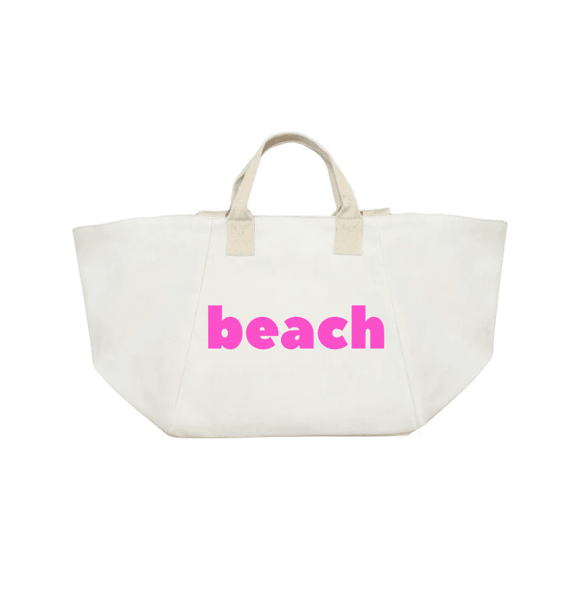 BEACH Bag - Hot Pink - Quilted Koala