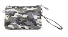 Grey Camo Mini Luxe Clutch - Quilted Koala