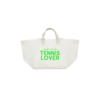 Certified TENNIS LOVER BAG (natural and green) - NEW - Quilted Koala