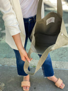 Midi Everything Bag Basic - Olive - Quilted Koala