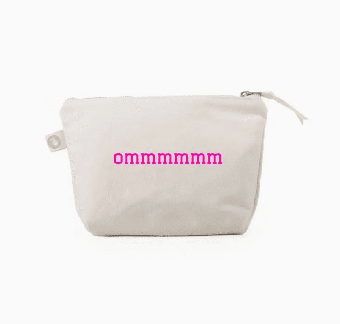 Makeup Bag Natural ommmmmm - NEW! - Quilted Koala