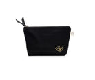Makeup Bag - Mini Lash Eye in Gold Glitter - Quilted Koala