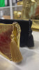 Quilted Velvet Hold Me Clutch - Black - Quilted Koala