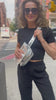 Silver Metallic Adjustable Belt Bag - Quilted Koala