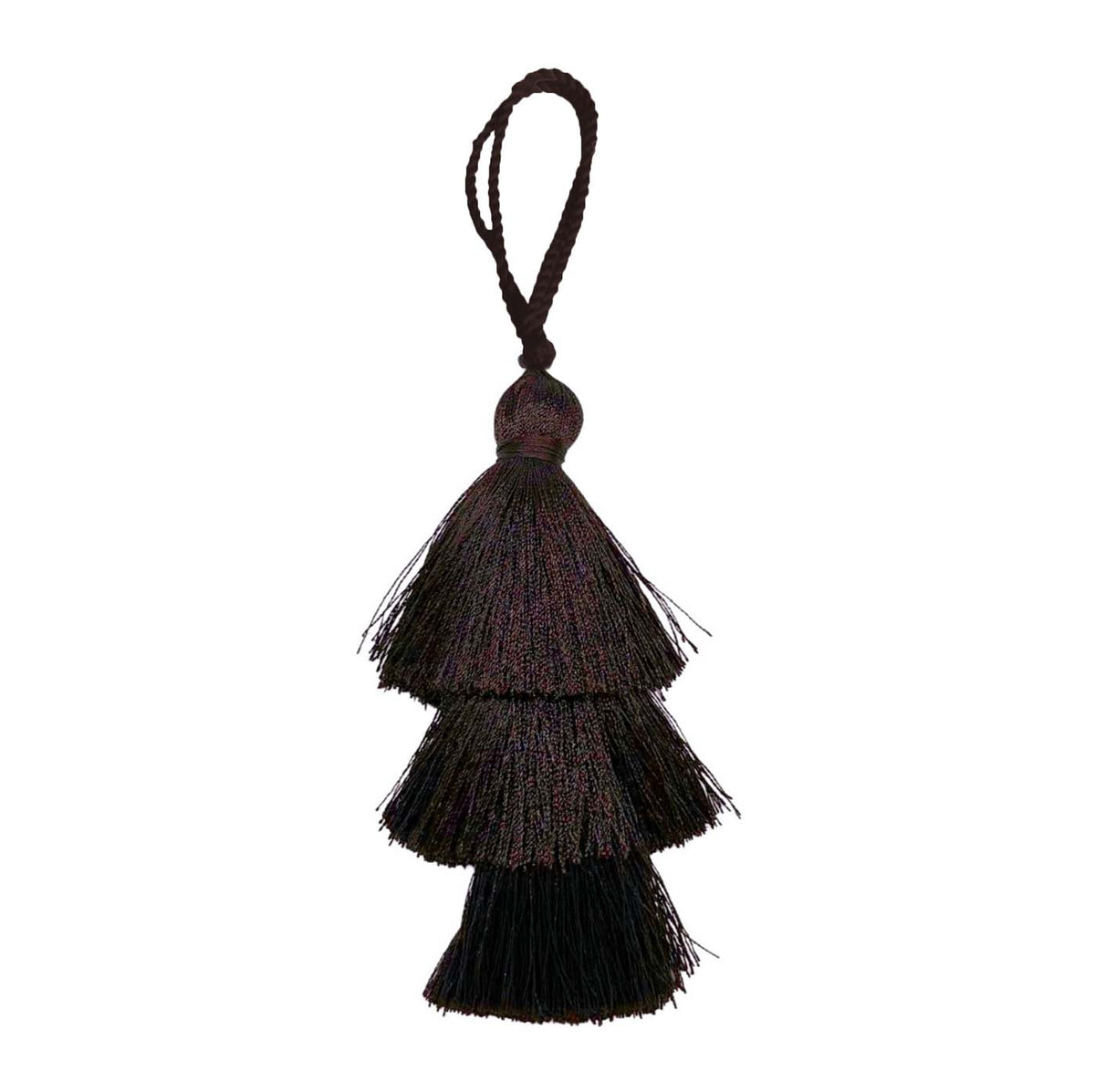 KOALA TASSEL - CHOCOLATE BROWN - Quilted Koala