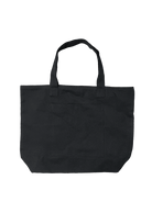 Black Everything Bag - Split Letter Monogram - Quilted Koala