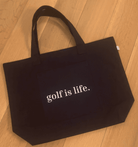 Everything Bag - GOLF IS LIFE.  NEW! - Quilted Koala
