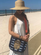 City Bag: Blue Shibori - Quilted Koala