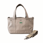 The Seaport Boat Bag - Stone Canvas Mini Monogram - Quilted Koala
