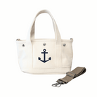 The Seaport Boat Bag - Natural Canvas *Add your Embellishment* - Quilted Koala