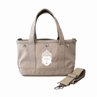 The Seaport Boat Bag - Stone Canvas *Add your Embellishment* - Quilted Koala