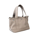 The Seaport Boat Bag - Stone Canvas Mini Monogram - Quilted Koala