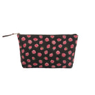 Clutch Bag: Black Floral - Quilted Koala