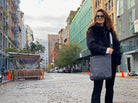 Town Crossbody Bag: Black Leopard Coated Canvas  BACK IN STOCK! - Quilted Koala
