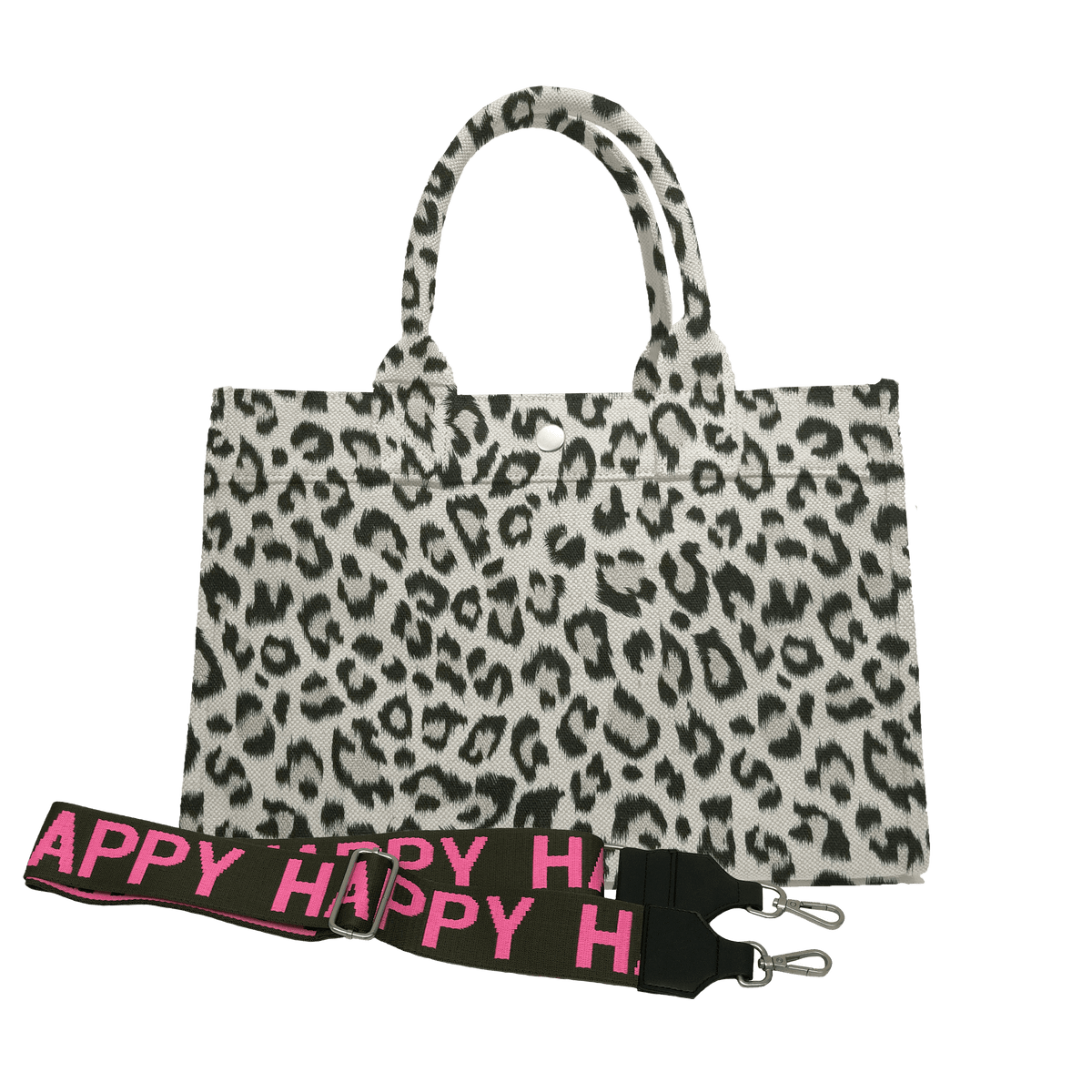Midi East West Bag: Leopard - Quilted Koala