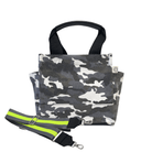 Mini Monogram Mini Luxe North South Bag: Grey Camouflage - Quilted Koala