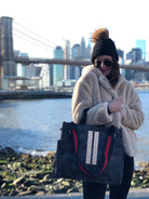 Luxe North South: Black Camouflage - Quilted Koala