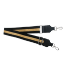 Black Camo Luxe North South Bag + FREE Gold Tassel + FREE Black Heart Charm + FREE Black/Gold Stripe Strap - Quilted Koala