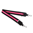 Koala Straps: Black & Pink - Quilted Koala