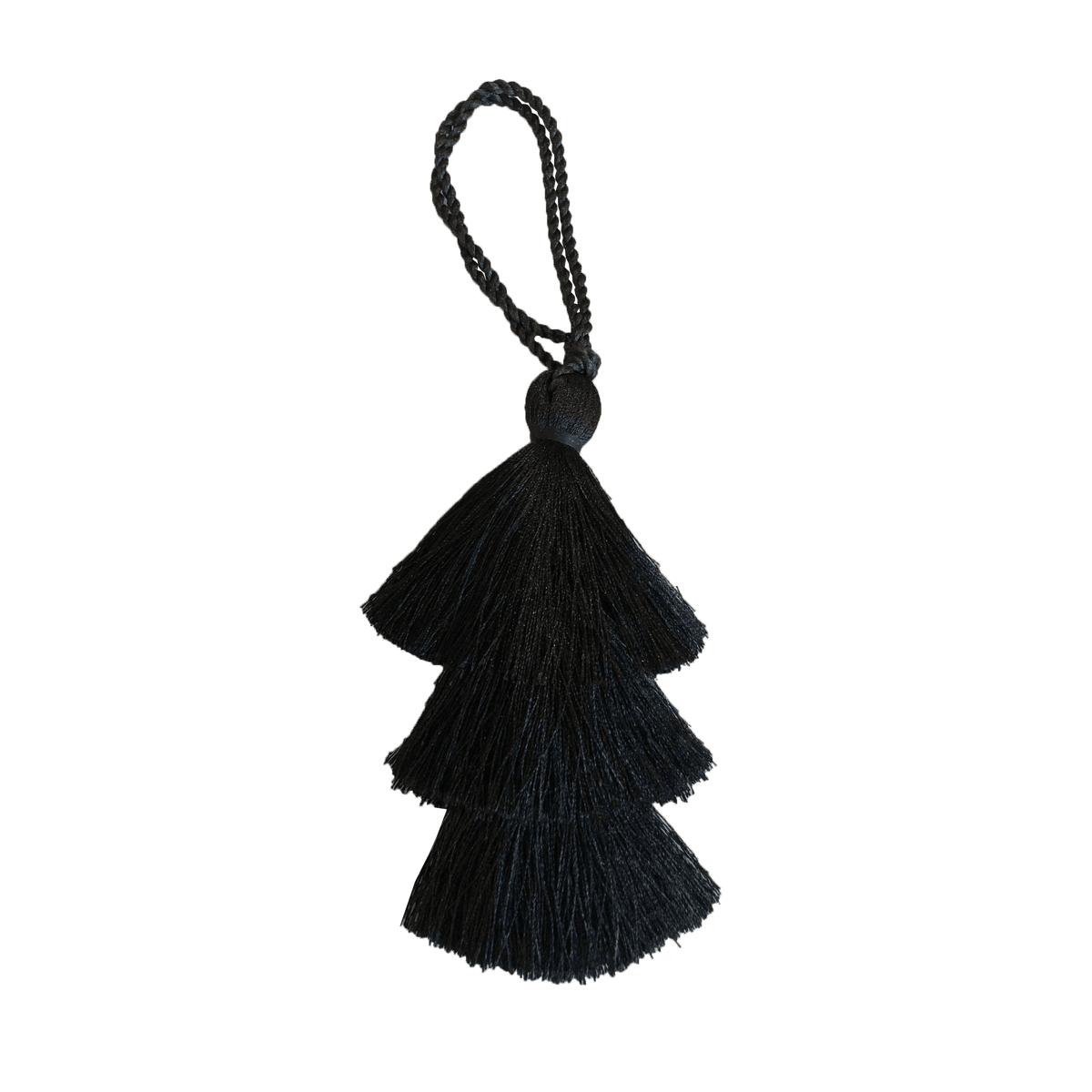 Black and Red Flannel East West Bag + FREE Black Tassel - Quilted Koala