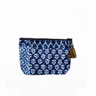 Koala Boho Collection: Makeup Bag in Blue Tones - Quilted Koala