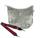 City Bag: Grey Velvet - Quilted Koala