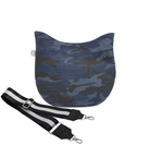 Mini City Bag: Dark Blue Camouflage - Quilted Koala