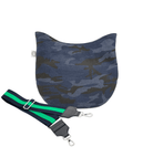 Mini City Bag: Dark Blue Camouflage - Quilted Koala
