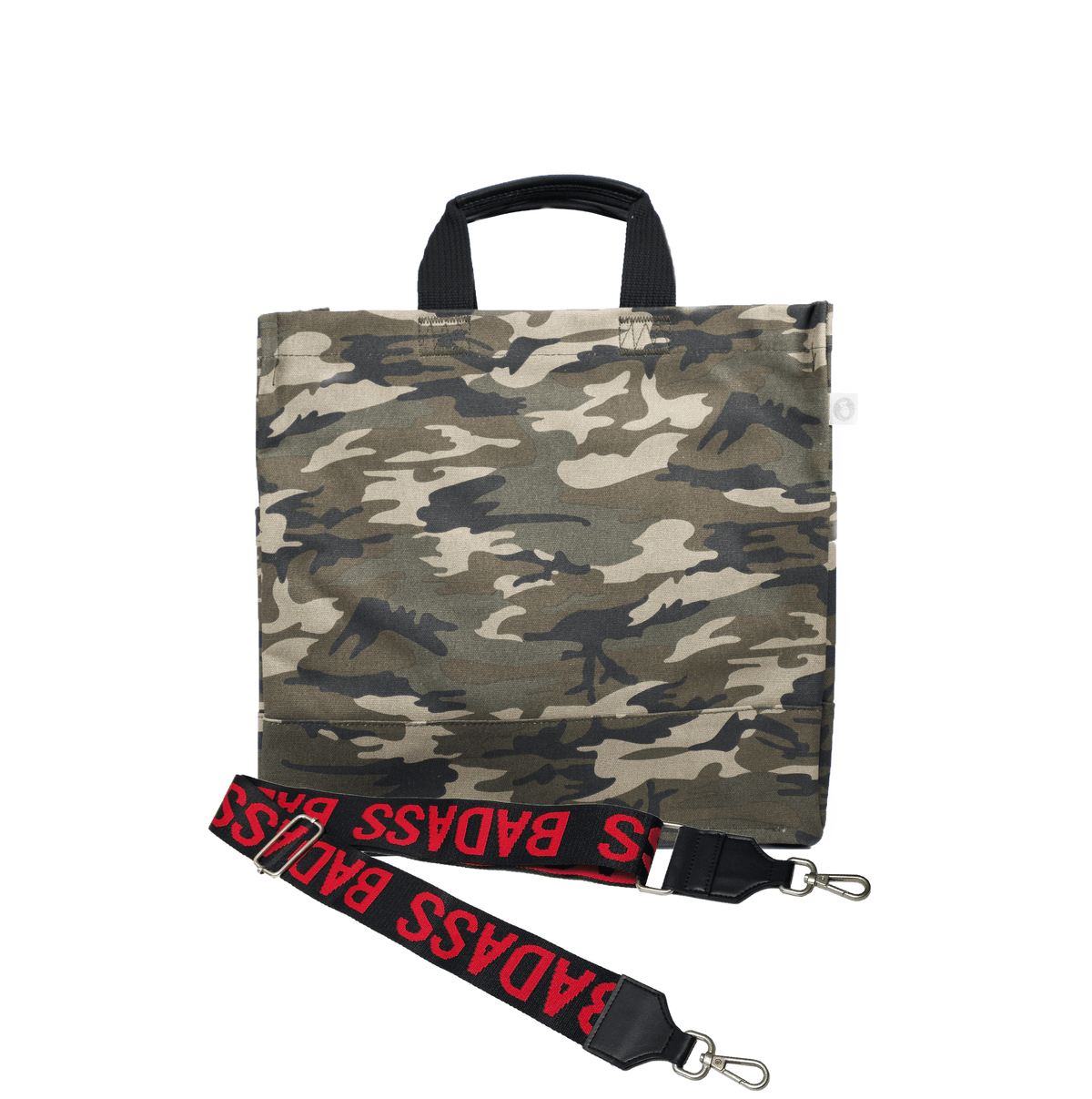 Luxe North-South Bag: Camouflage - Quilted Koala