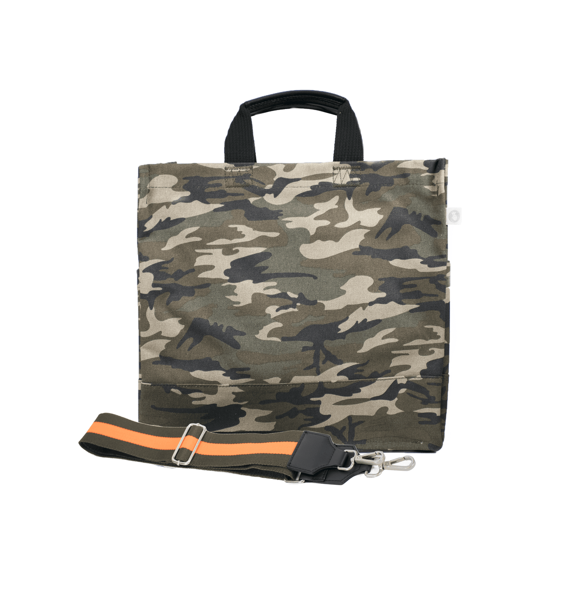 Luxe North-South Bag: Camouflage - Quilted Koala