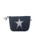 Makeup Bag: Navy - Quilted Koala