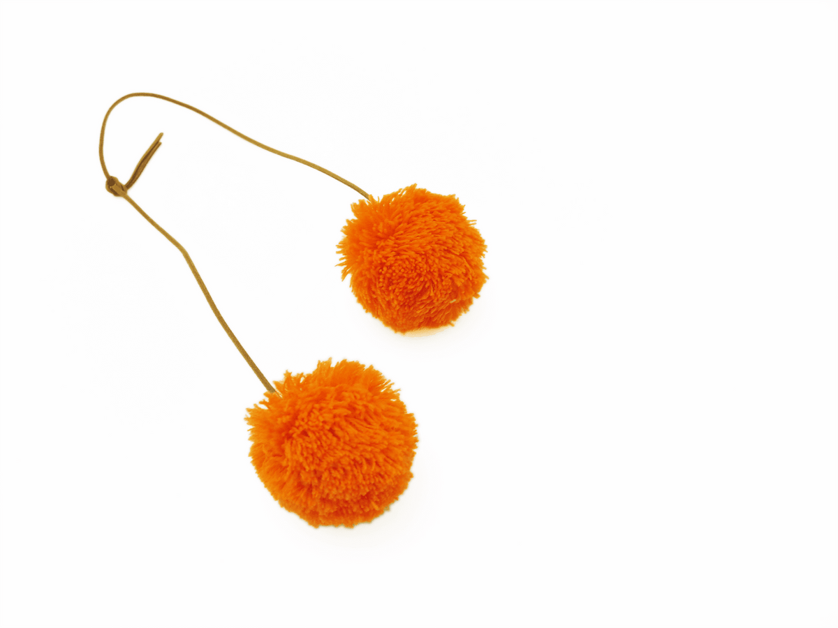 Pom Pom: Orange & Orange Just $3.50 - Quilted Koala