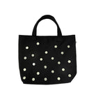 Boho Large Mirror Tote: Black - Quilted Koala