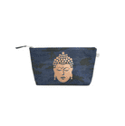 Clutch Bag: Dark Blue Camouflage - Quilted Koala
