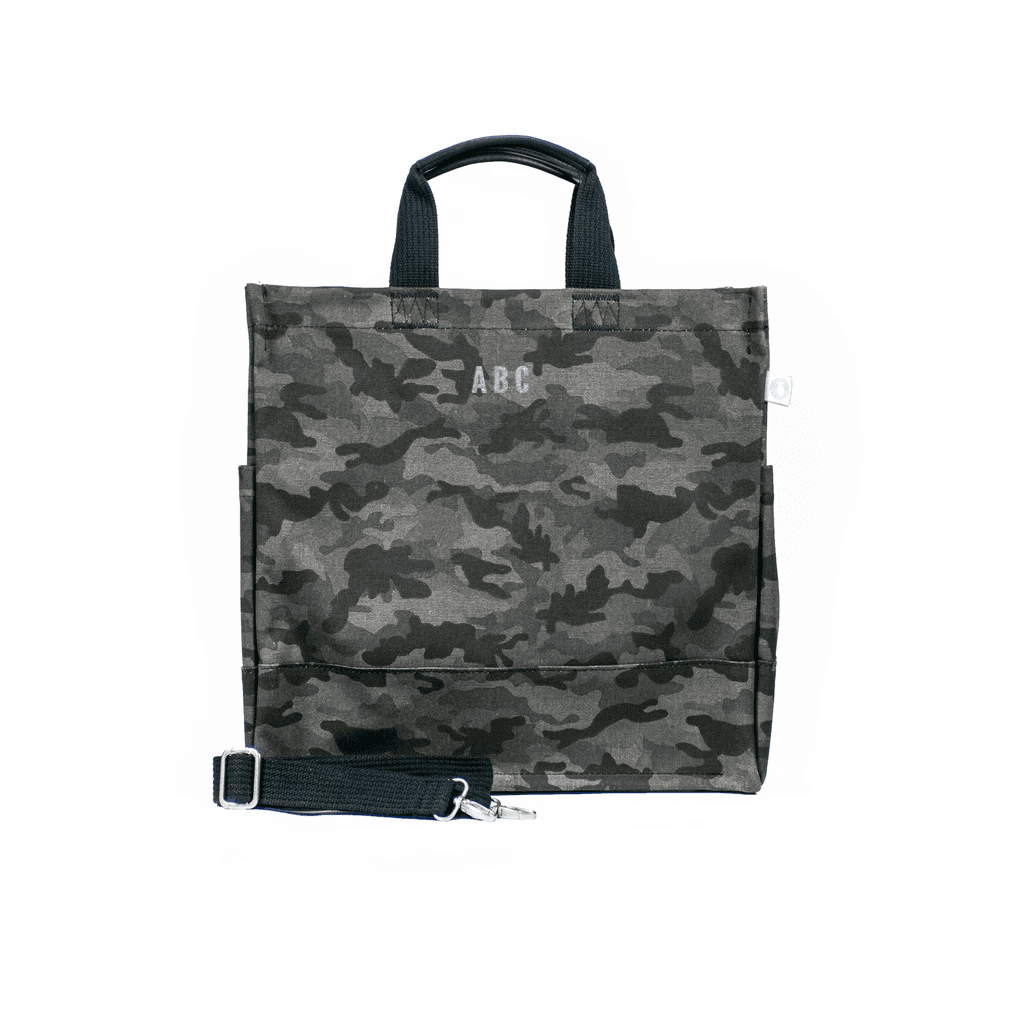 Mini Monogram Black Camo North South Bag - Quilted Koala