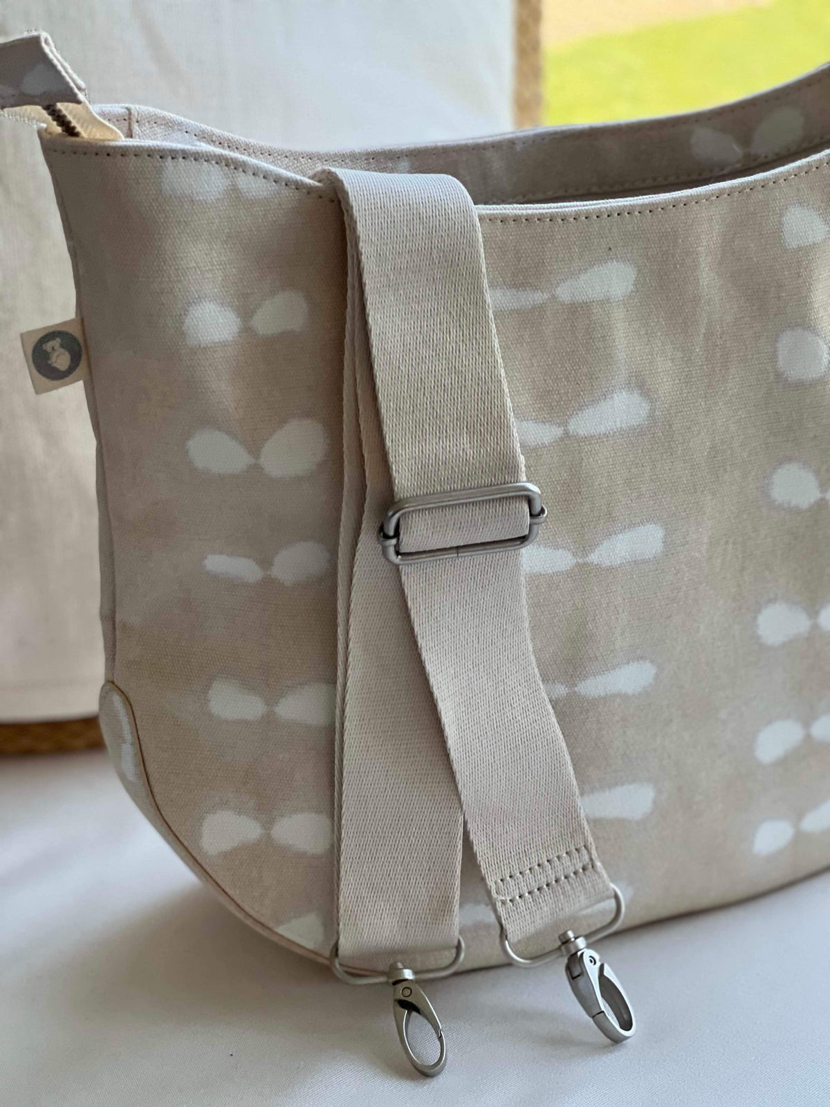 City Bag: Stone Shibori - Quilted Koala