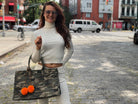 East-West Bag: Green Camouflage - Quilted Koala
