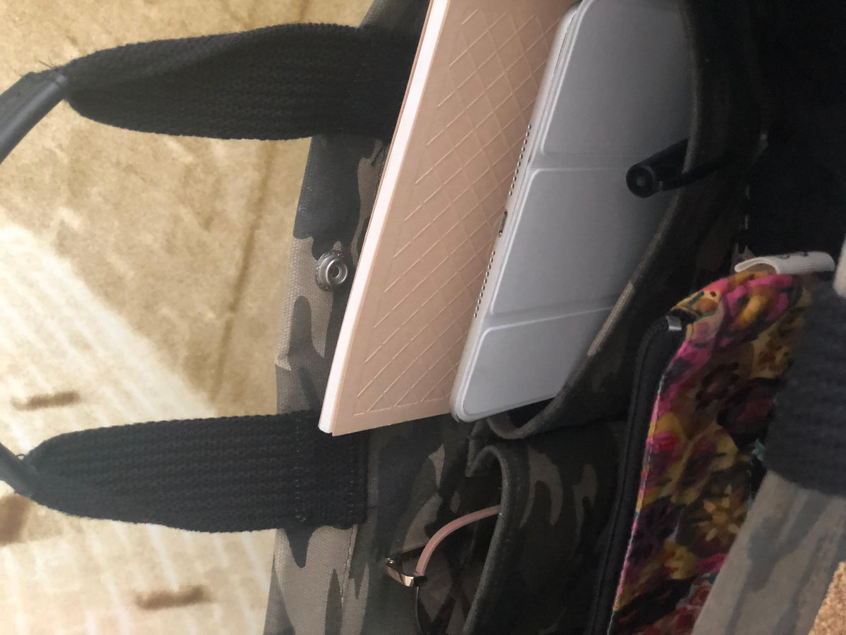 Luxe North-South Bag: Camouflage - Quilted Koala