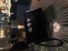 Black Velvet Mini Luxe Clutch (Choose your own Custom Embellishment!) - Quilted Koala